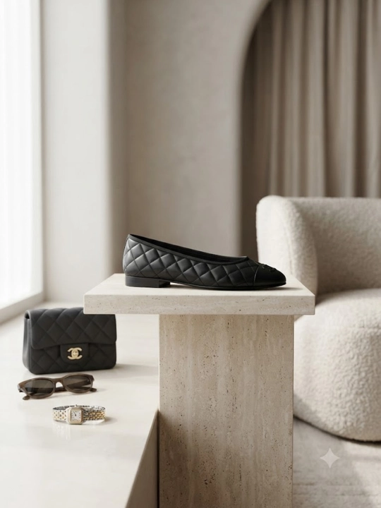 Балетки Chanel, элегантность и комфорт, идеальный выбор для осени