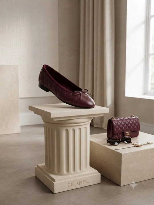 Балетки Chanel, элегантность и комфорт, идеальный выбор для осени