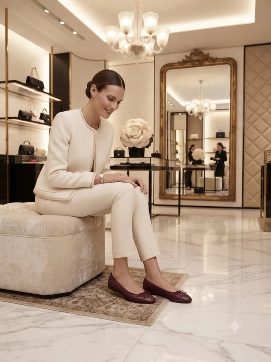 Балетки Chanel, элегантность и комфорт, идеальный выбор для осени