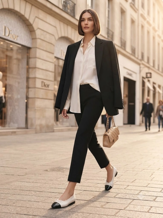 Балетки Chanel, элегантность и комфорт, идеальный выбор для осени