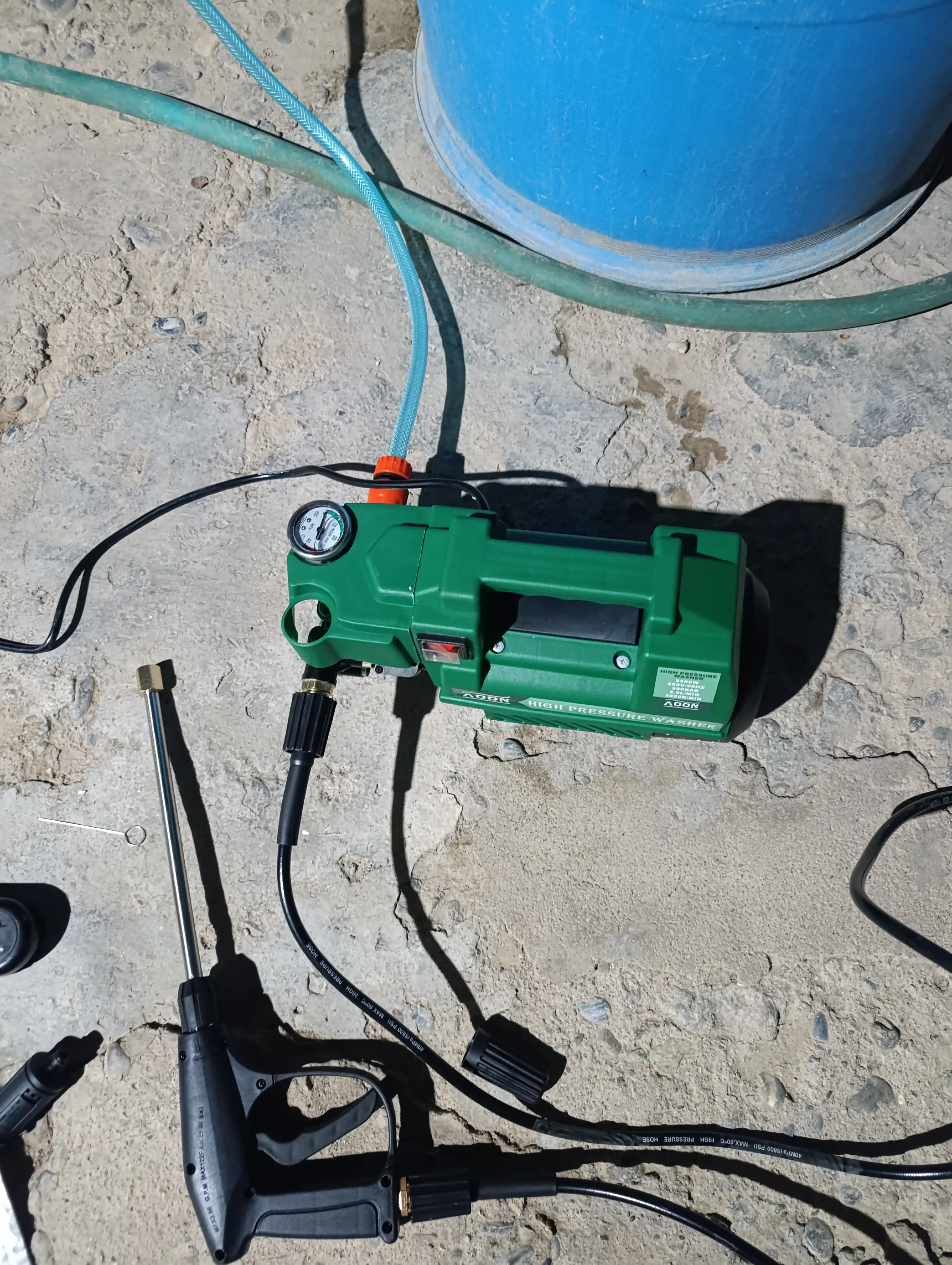 MOON yuqori bosimli avtoyuvish mashinasi, 2200 Vt, karcher, avtoyuvish
