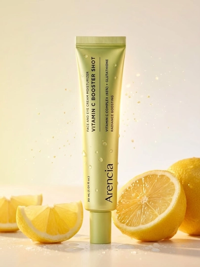 Yuz uchun Arencia Vitamin C Booster Shot zardobi, C vitamini bilan namlantiruvchi zardob - 
