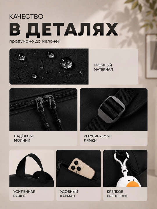 Рюкзак школьный, женский, мужской, для ноутбука