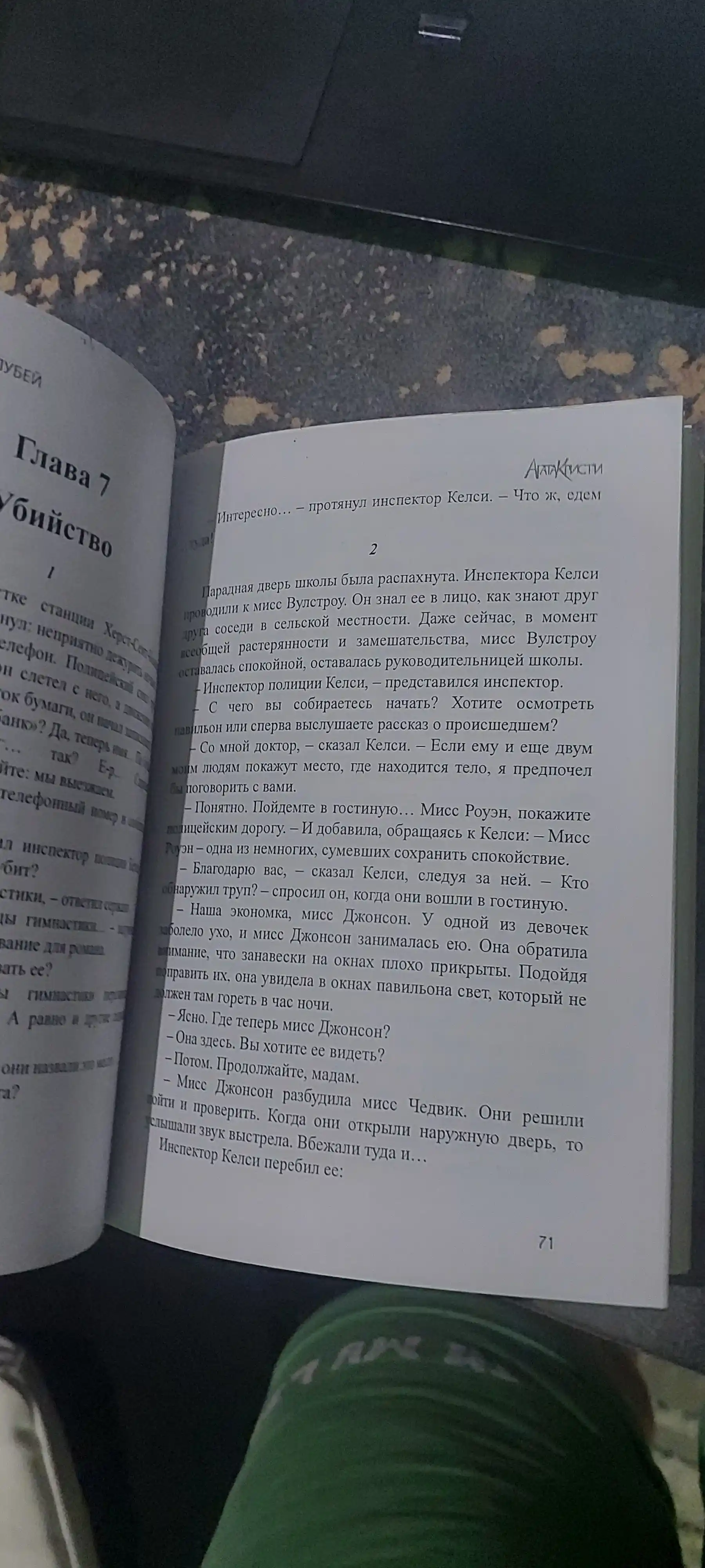 Кошка среди голубей, Агата Кристи