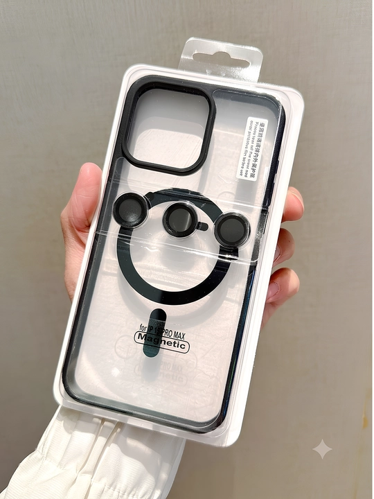 Чехол для iPhone (модели 13, 14, 15, 16, 17, включая Air и Max) со шторкой для камеры - 