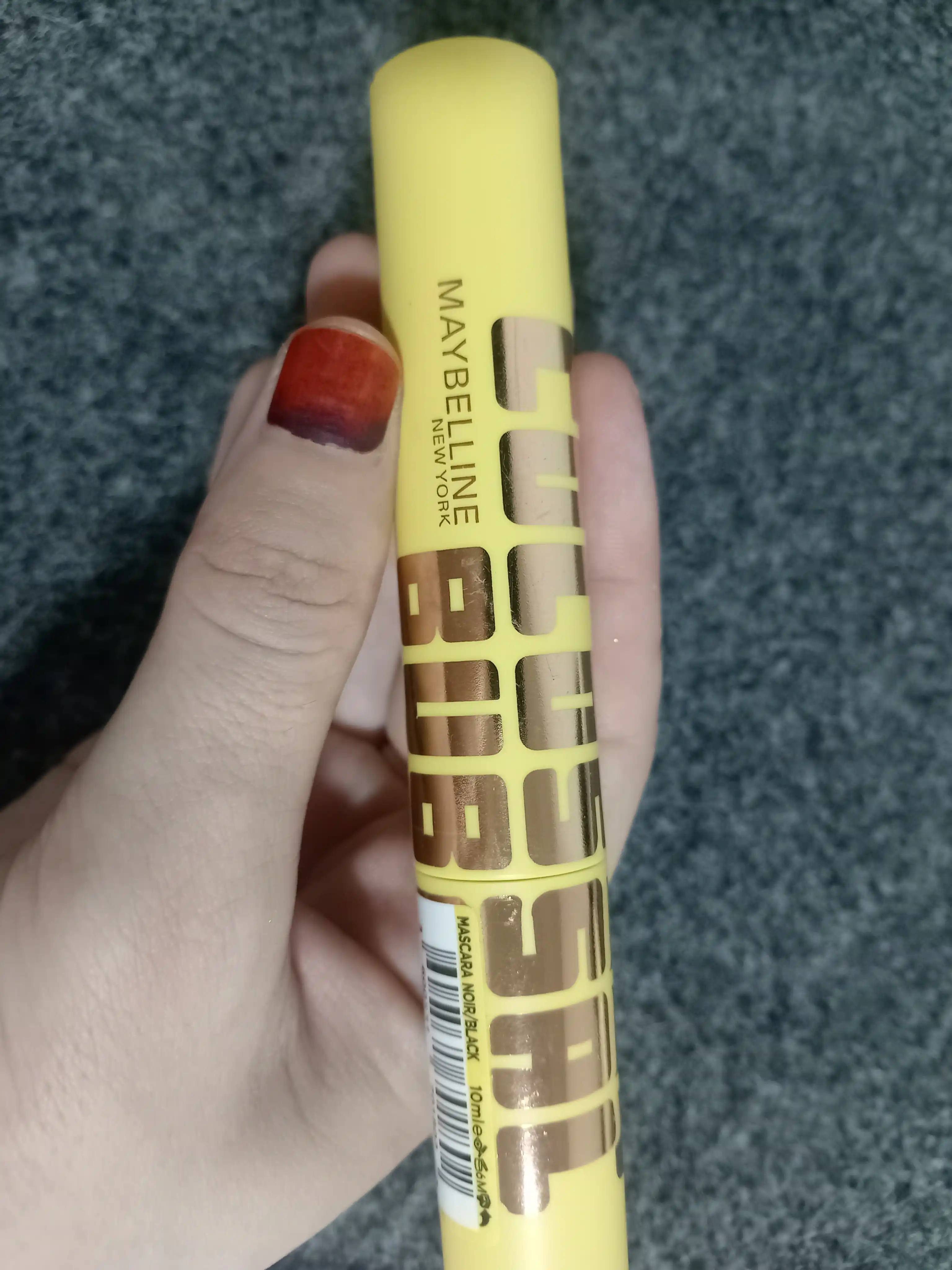 Тушь для ресниц, удлинение, объем, черная, Maybelline Colossal Bubble, 10 мл
