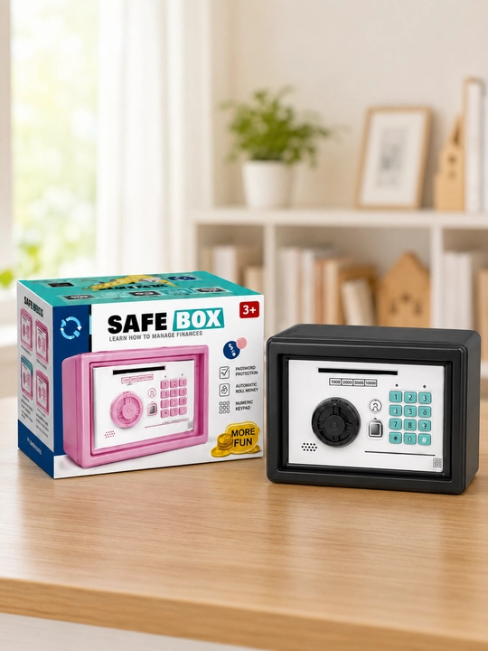 Bolalar uchun elektron pul yig‘ish seyfi Safe Box 881503