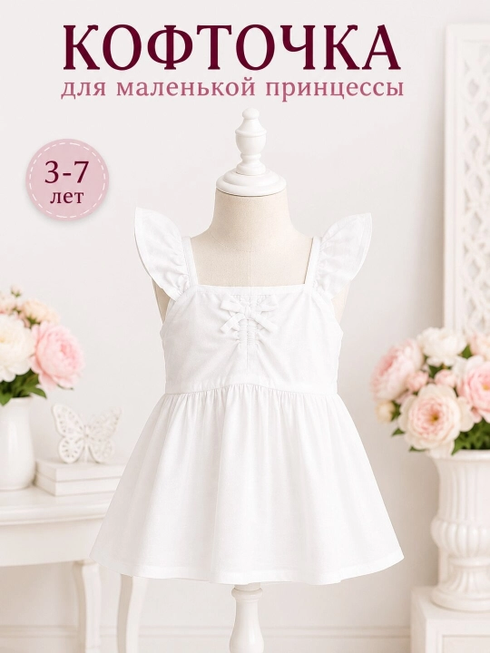 3-7 yoshli qizlar uchun chiroyli kofta - 