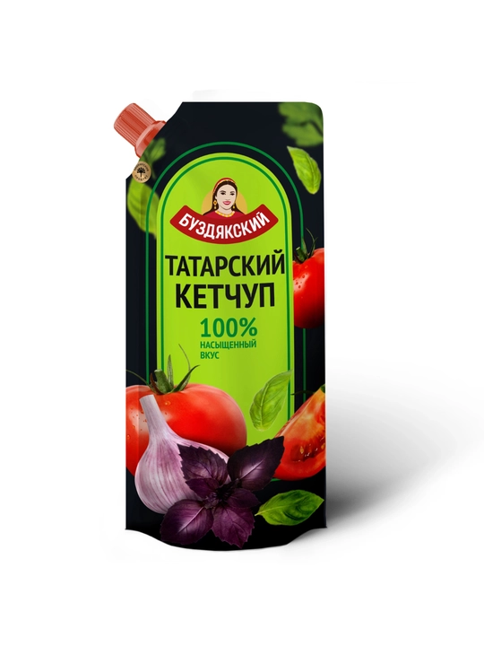 Ketchup Buzdyakskiy PC "Tatarskiy" 260 g Doy-paket - 