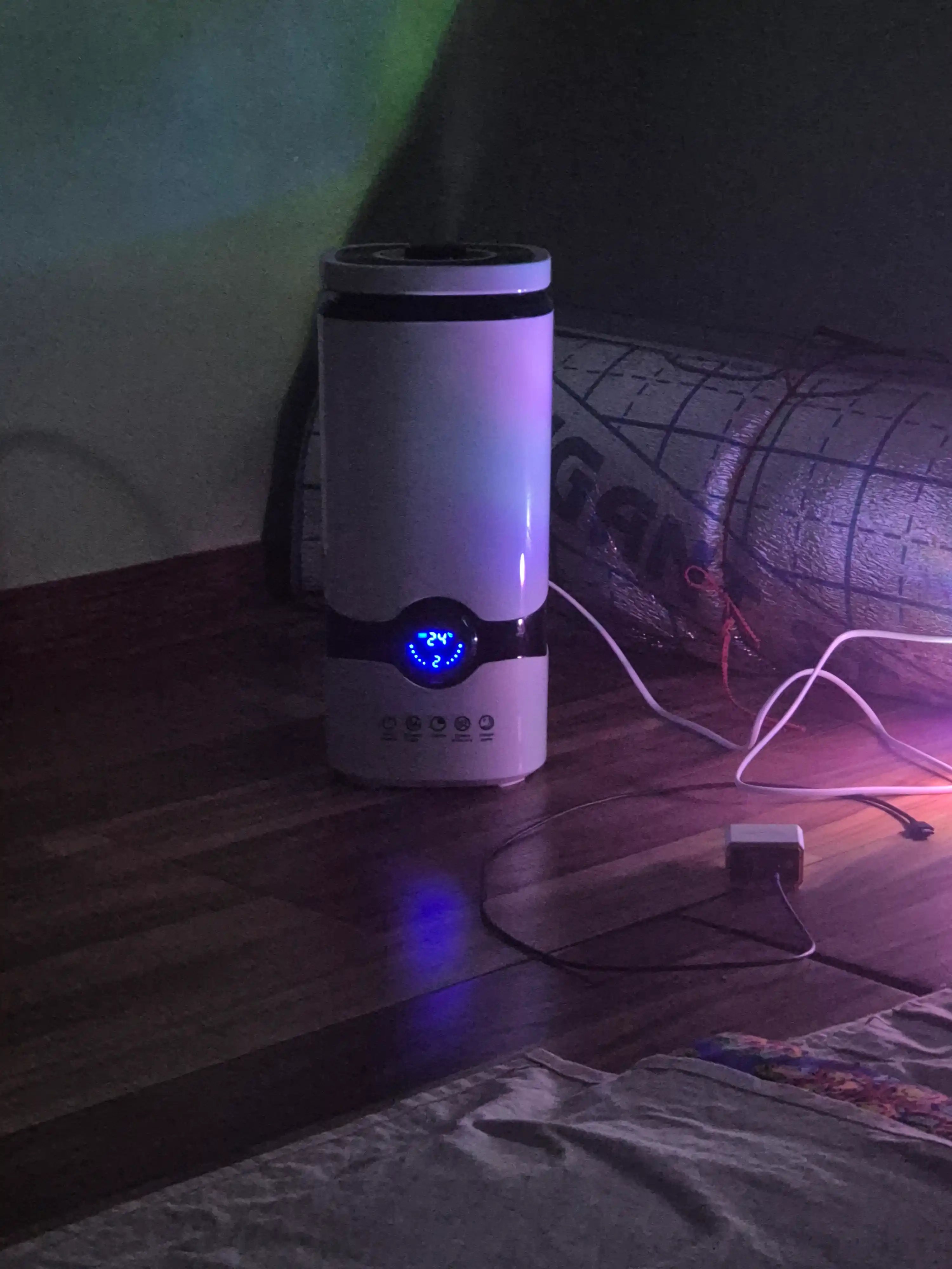Aqlli havo namlagich uy va ofis uchun 4 litr, pultli, taymer, LED display, 3 rejim