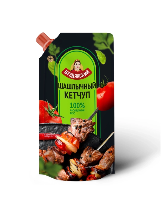 Buzdyak ketchupi PK "Kabobli" 350 g Doy-pak - 