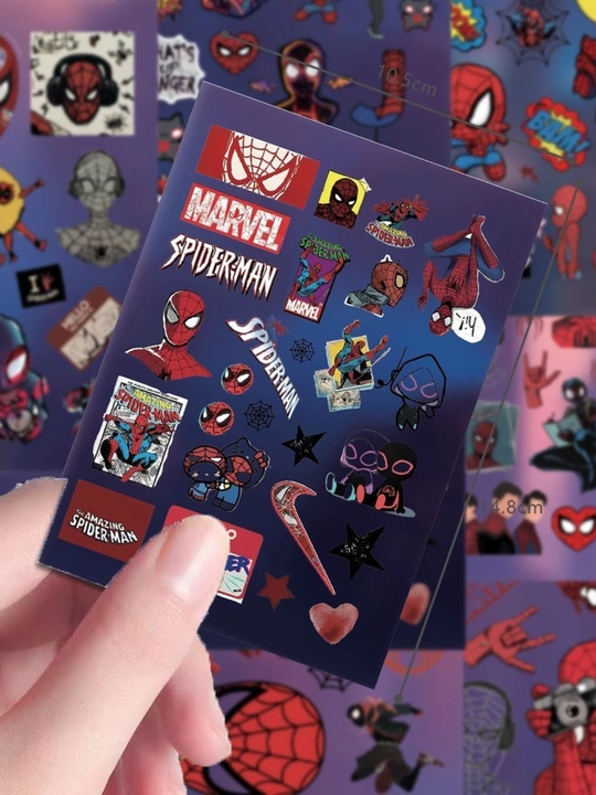 Spider-Man nakleykalar, qiziqarli stikerlar - 