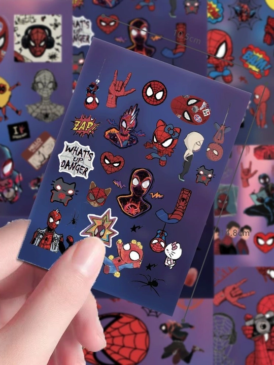 Spider-Man nakleykalar, qiziqarli stikerlar - 