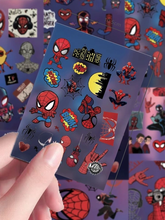 Spider-Man nakleykalar, qiziqarli stikerlar - 