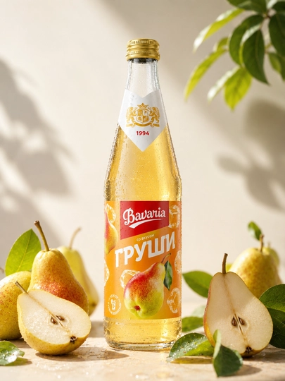 Bavaria Classic nok ta'mli gazlangan alkogolsiz ichimlik, 0,5 l
