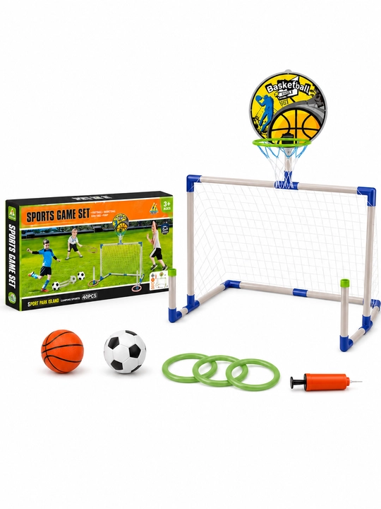Детский спортивный набор Sports Game Set, 40 предметов