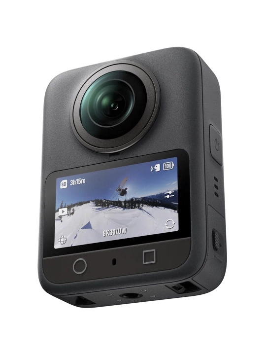 DJI Osmo 360 Adventure Combo – 8K 360° камера, 120 МП, 128 ГБ, EIS, 4 микрофона