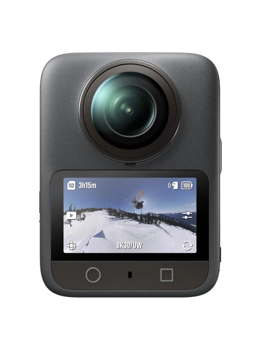DJI Osmo 360 Adventure Combo – 8K 360° камера, 120 МП, 128 ГБ, EIS, 4 микрофона