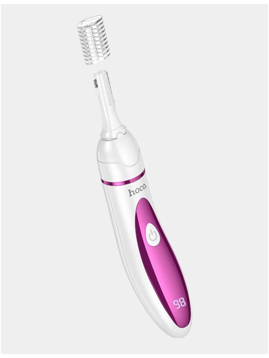 Hoco HP80 ayollar uchun trimmer 4-in-1, 4 ta nasadka, displey, 65 daqiqa ishlash vaqti