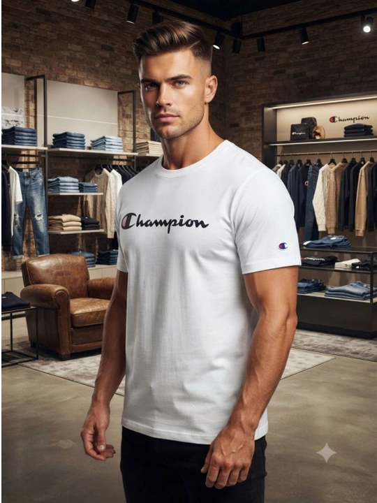 Футболка CHAMPION, 100% хлопок, сделано в Турции для мужчин