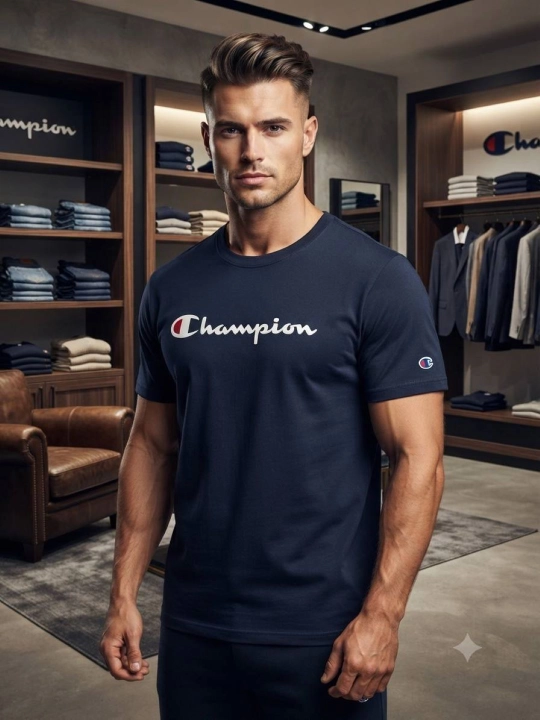 Футболка CHAMPION, 100% хлопок, сделано в Турции для мужчин