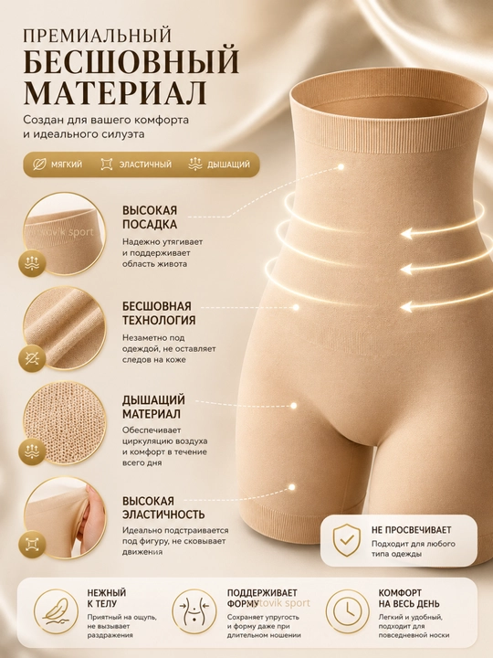 Женские шорты-корсет Form Time, моделирующие живот и талию, корректор фигуры