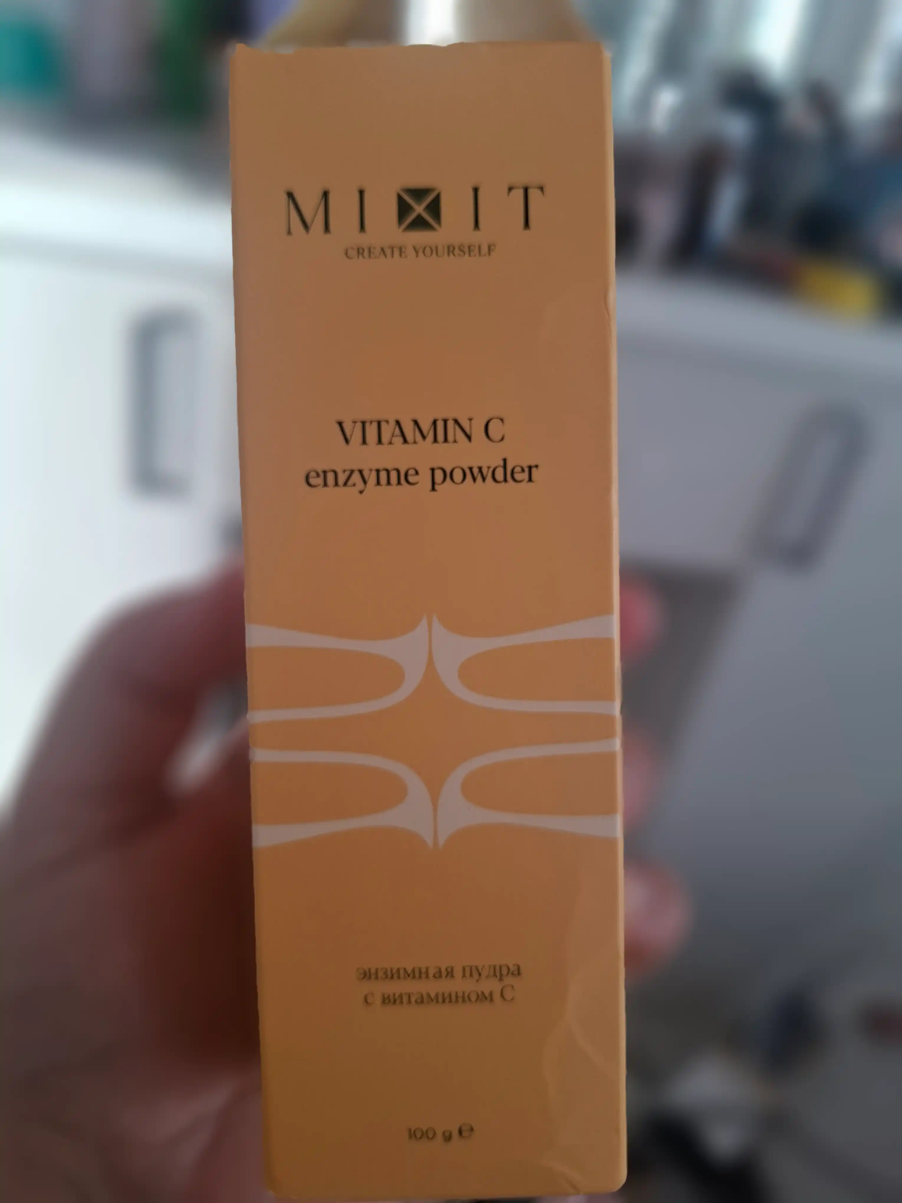 MIXIT Yuzni yuvish uchun fermentli upa, C vitamini bilan, yuvish uchun ko‘pik, 100 ml