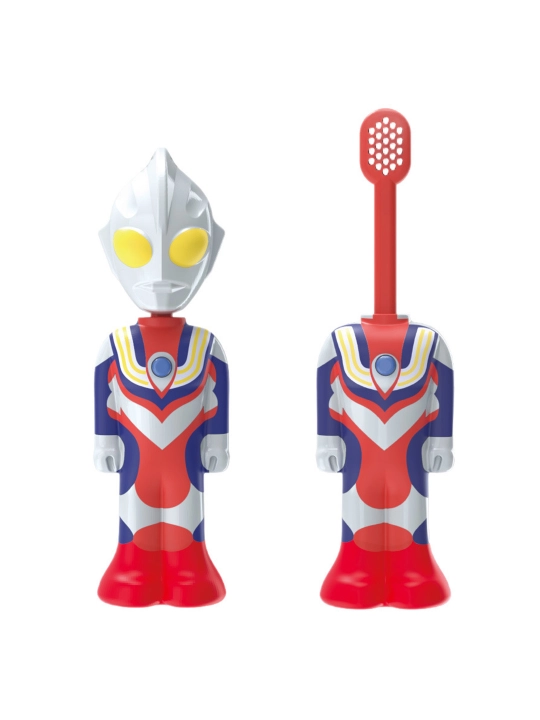 Ultraman bolalar uchun yig'iladigan tish cho'tkasi (3–6 yosh), juda nozik yumshoq tukli