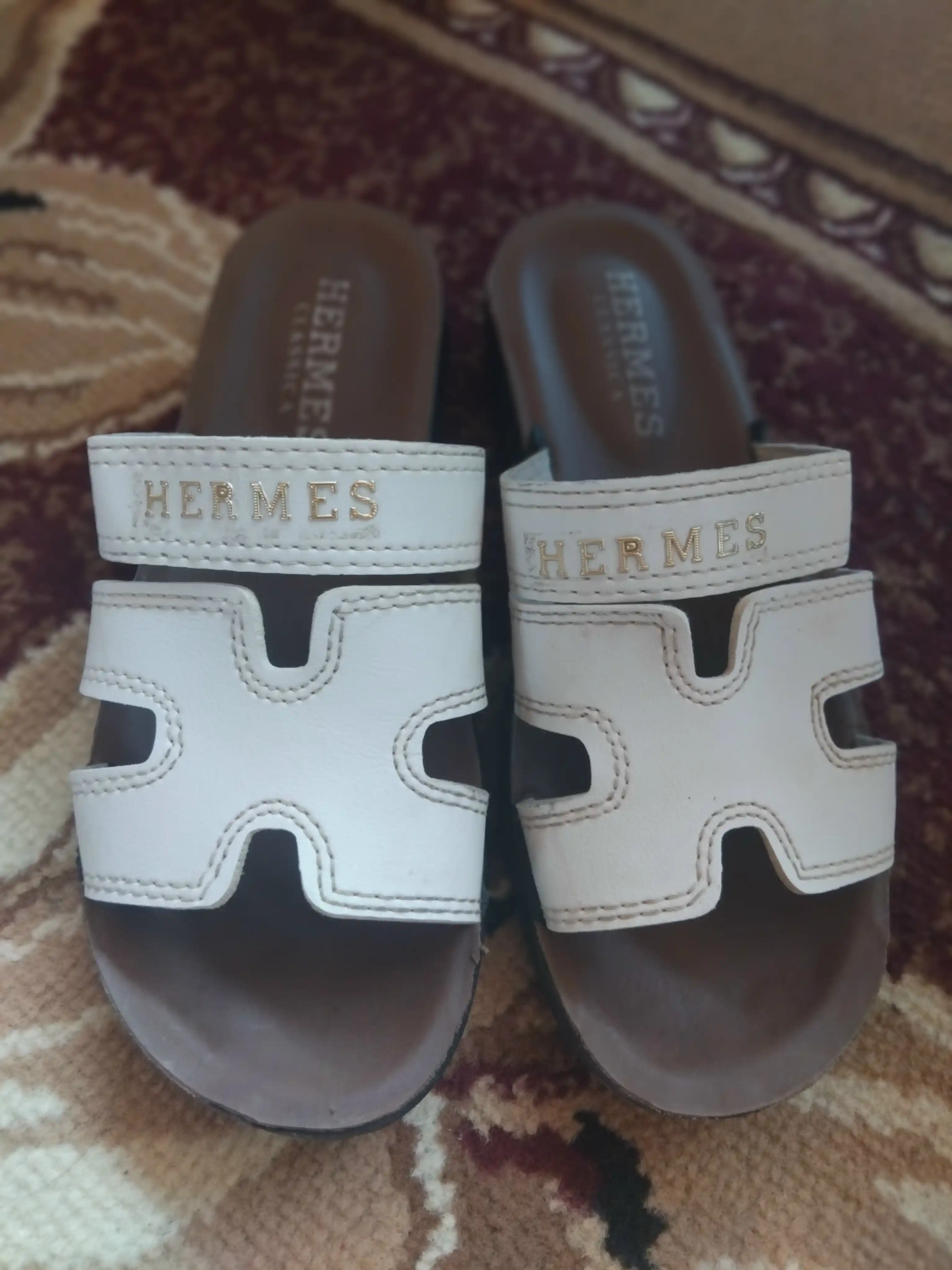 HERMES шлепанцы для женщин и девочек, тапочки для лета, маломерят на один размер 36-40