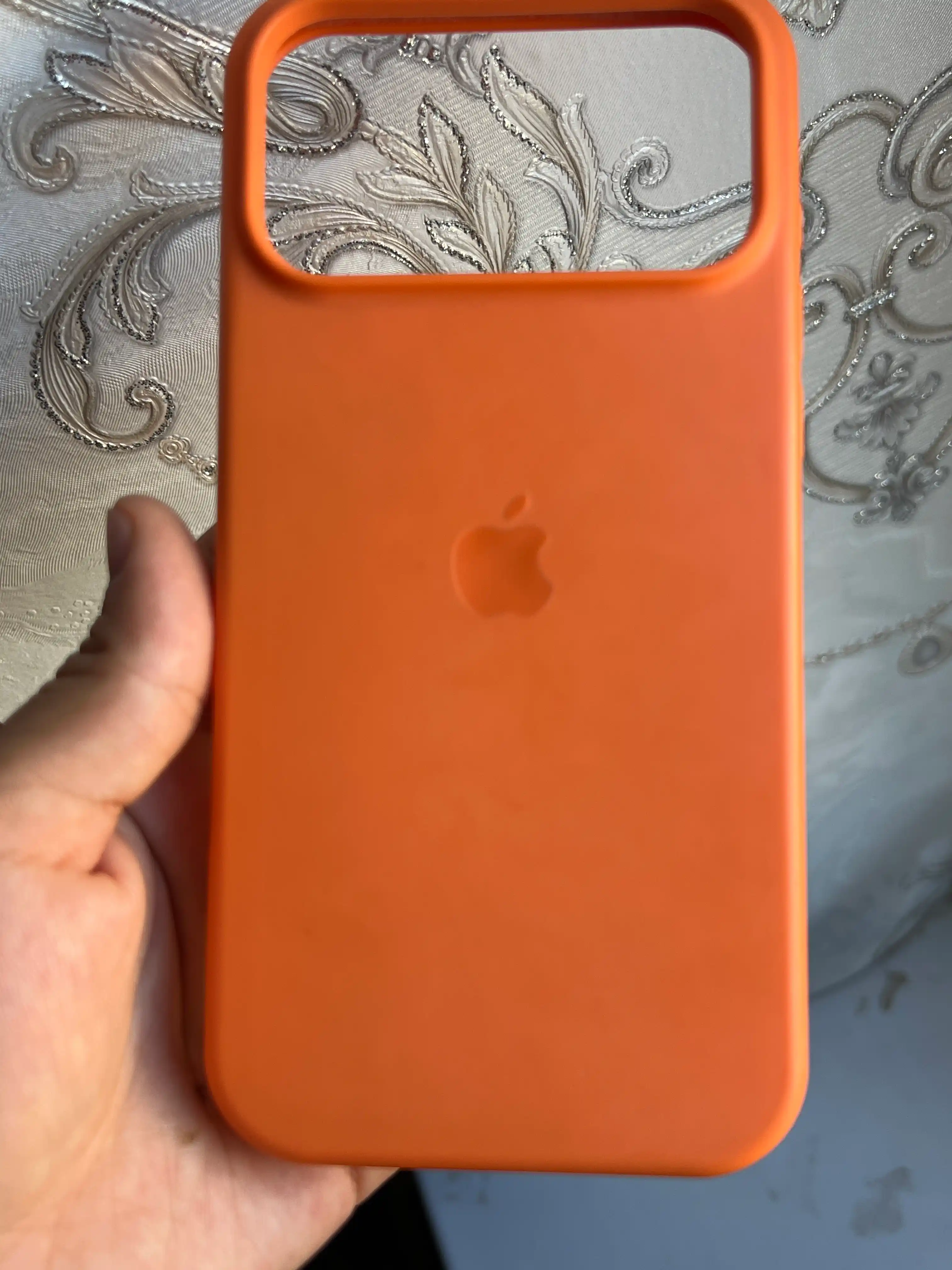 IPhone 17 Pro Max silikon g'ilofi – kamera himoyasi, 1.5 mm bortik