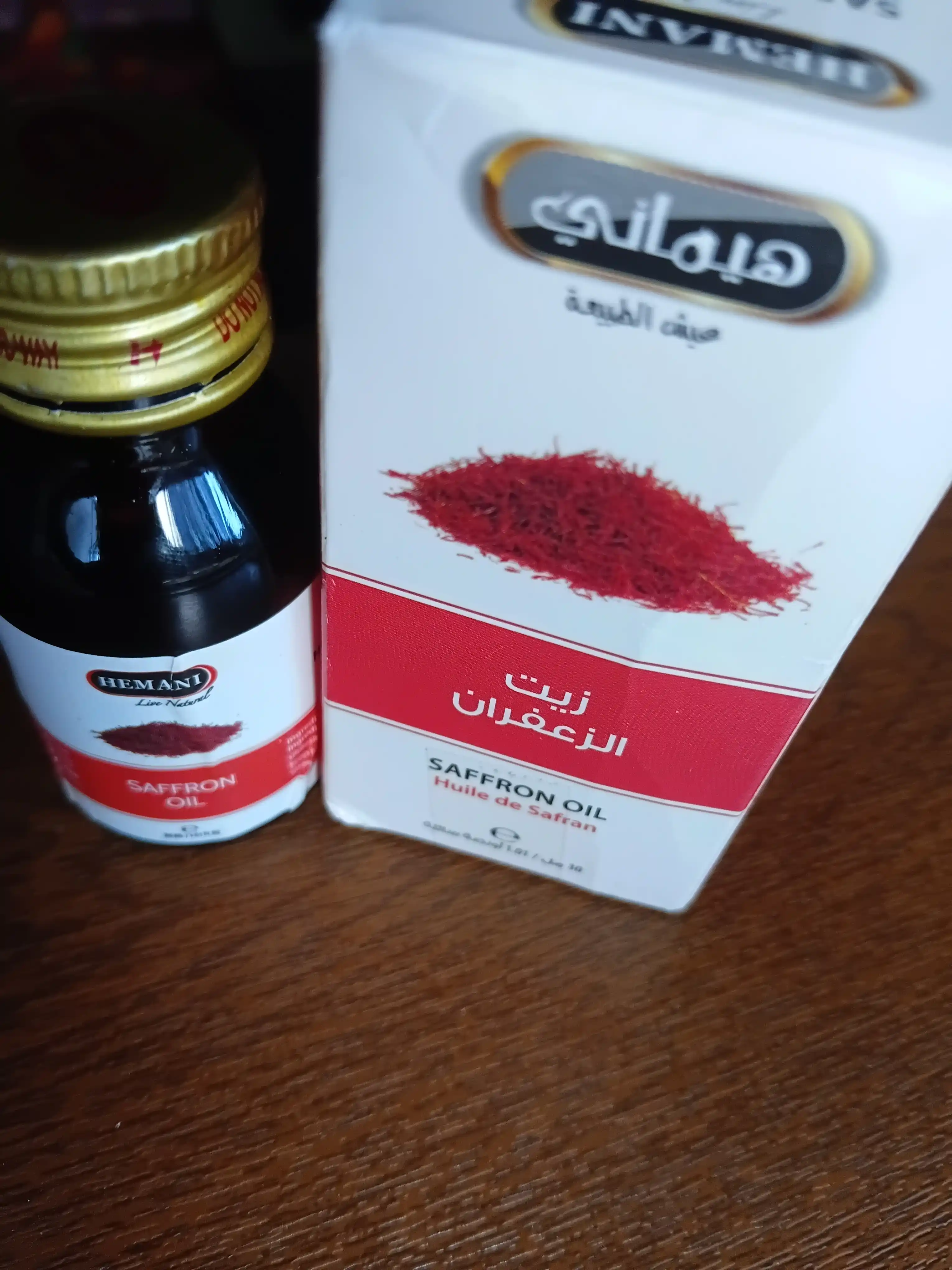Tabiiy shafran moyi, sovuq siqim, yuzni yoshartirish va porlatish uchun vosita, 30 ml