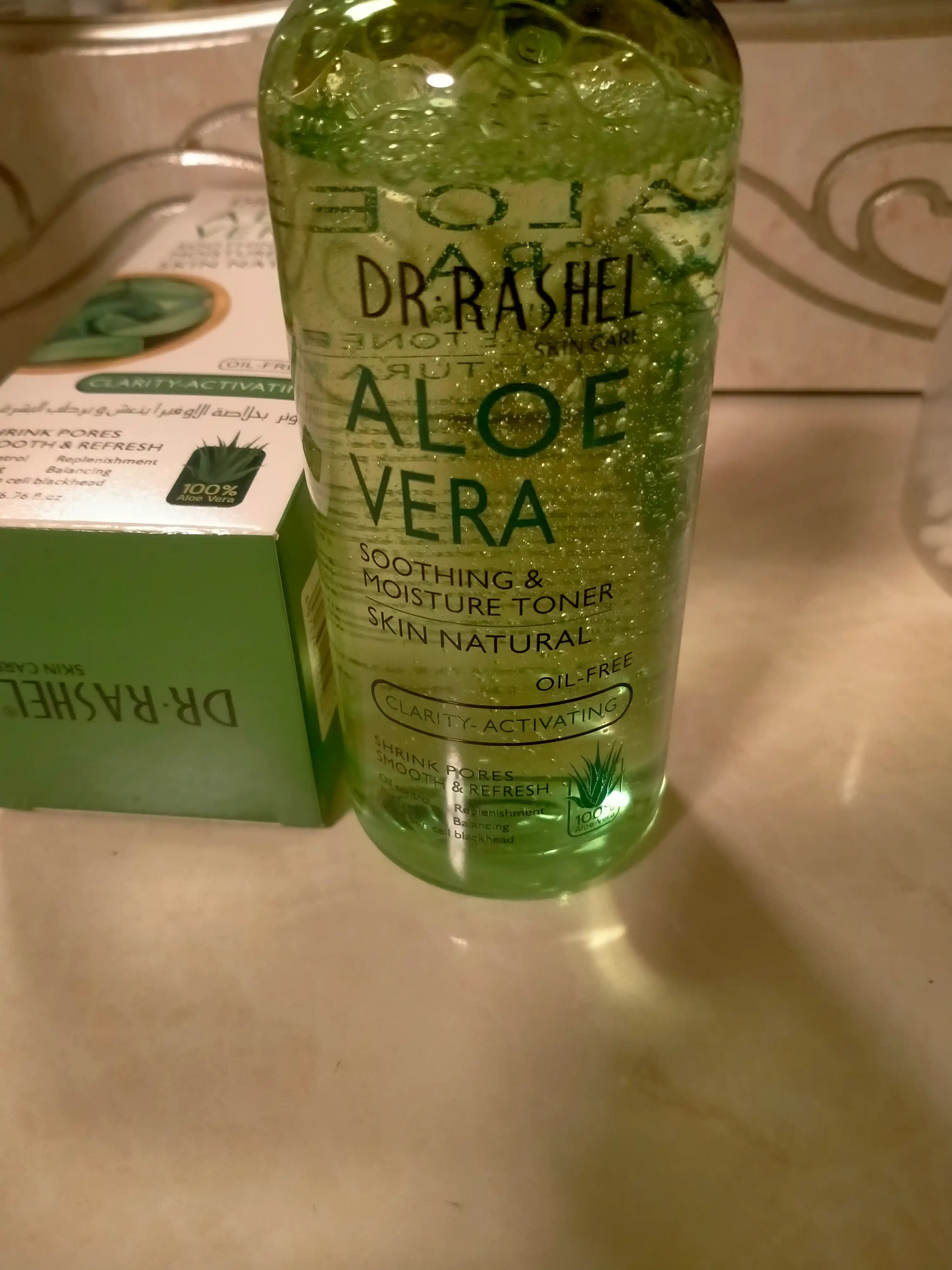 Aloe vera bilan yuzni namlovchi va tinchlantiruvchi toner, Dr. Rashel Aloe Vera, 200 ml