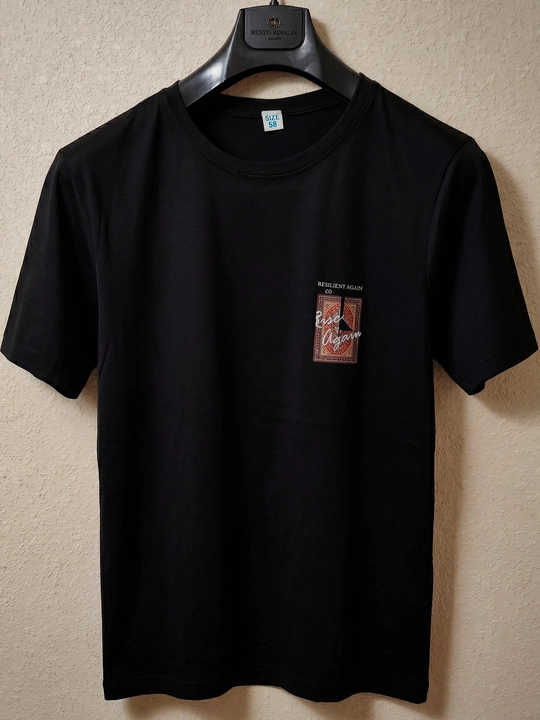 Asosiy, universal, kundalik kiyish uchun qulay, unisex futbolka