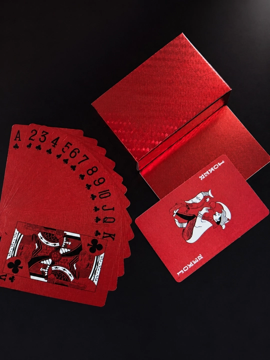 Игральные карты 54 шт. в коробке для покера, дурака и карточных игр
