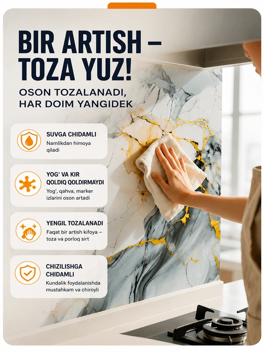 Devor panellari, o'zi yopishadigan oboy, uyingizni o'zingiz hohlagan dizaynga keltiring