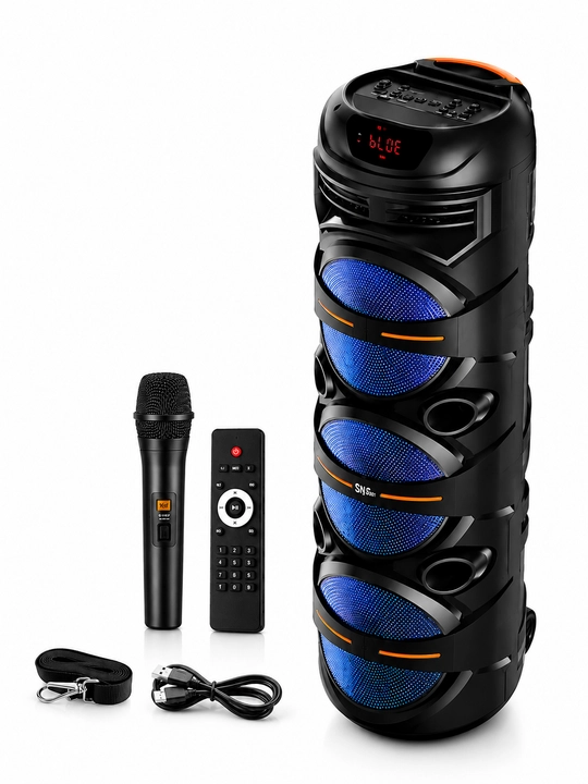 ZQS8301 колонка — портативный Bluetooth speaker с мощным звуком
