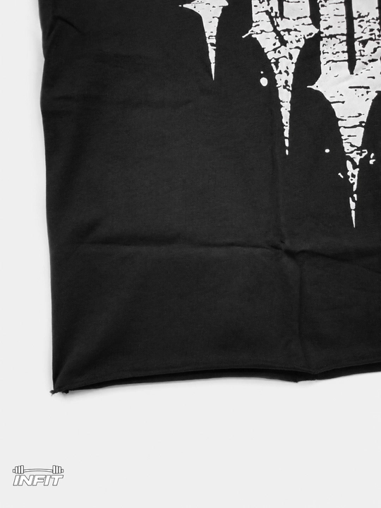 YOUNGLA printli erkaklar yengsiz futbolkasi sport va kundalik kiyish uchun mayka S-2XL