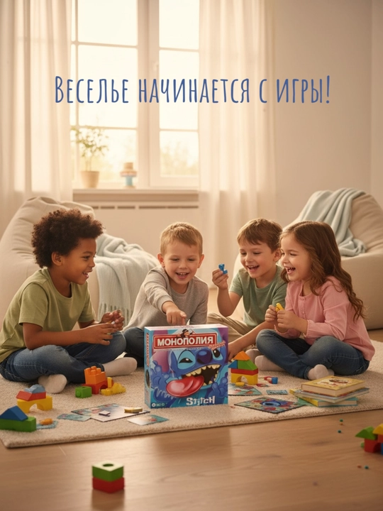Детская настольная игра Монополия, тематическая версия