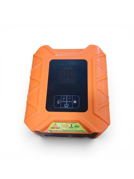 Avtomobilni ishga tushirish va nasosli kompressor + powerbank + lampa 8000 mAh