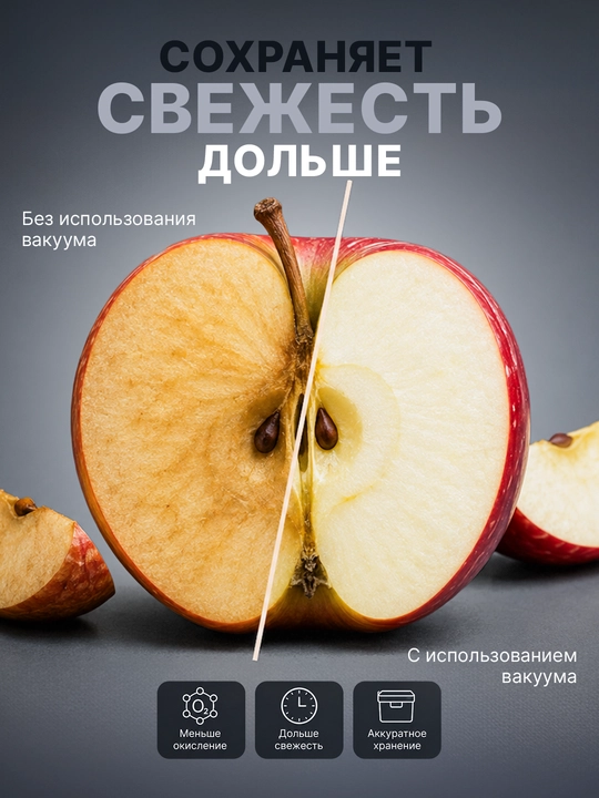 Вакууматор для хранения продуктов, запайщик пакетов, компактный, вакуумный упаковщик