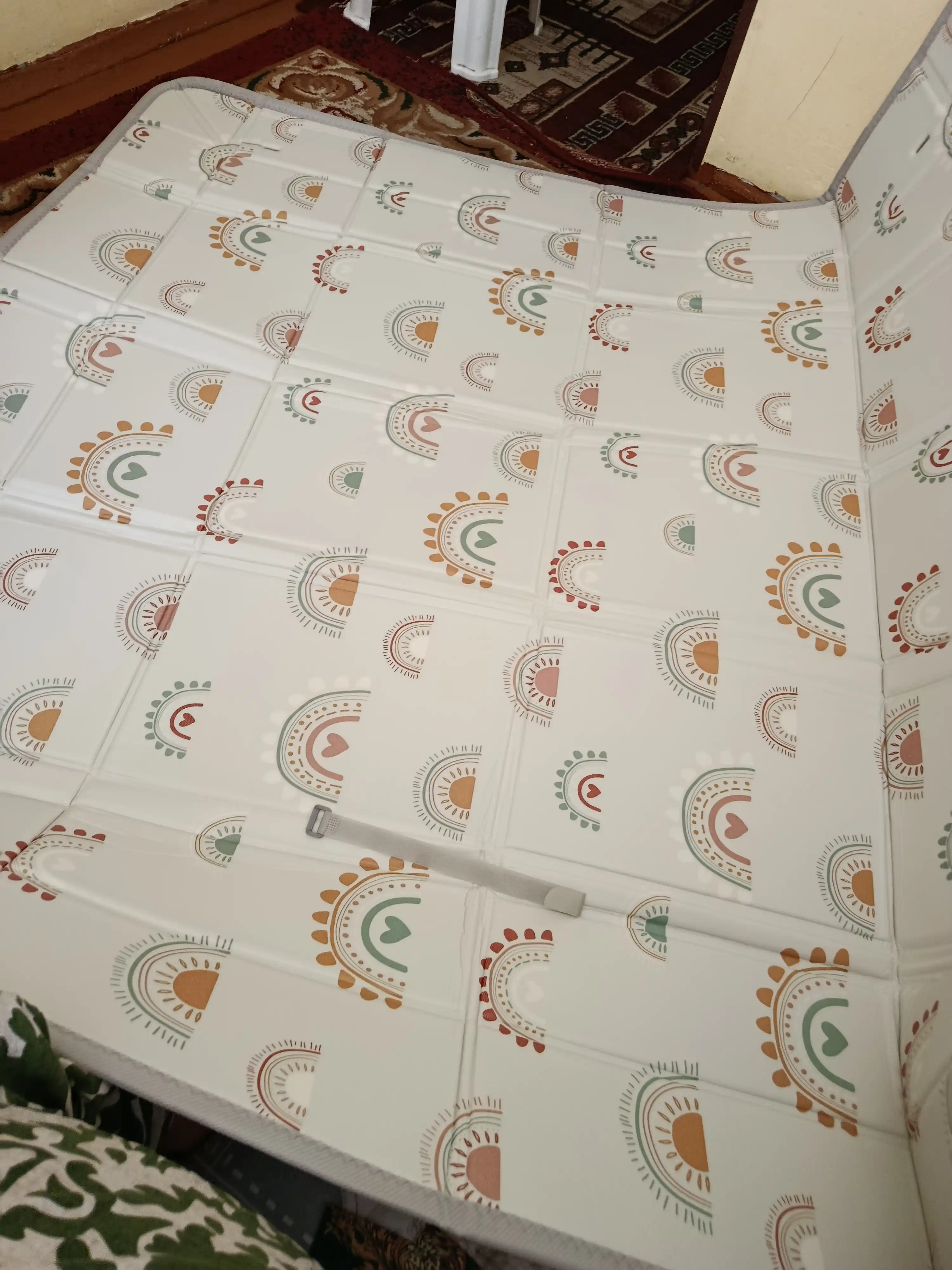 Складной игровой коврик для детей 150×150 см
