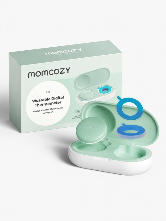 Умный термометр для младенцев Momcozy