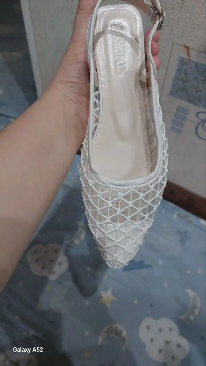 Женские туфли slingback, классическая и сетчатая модель