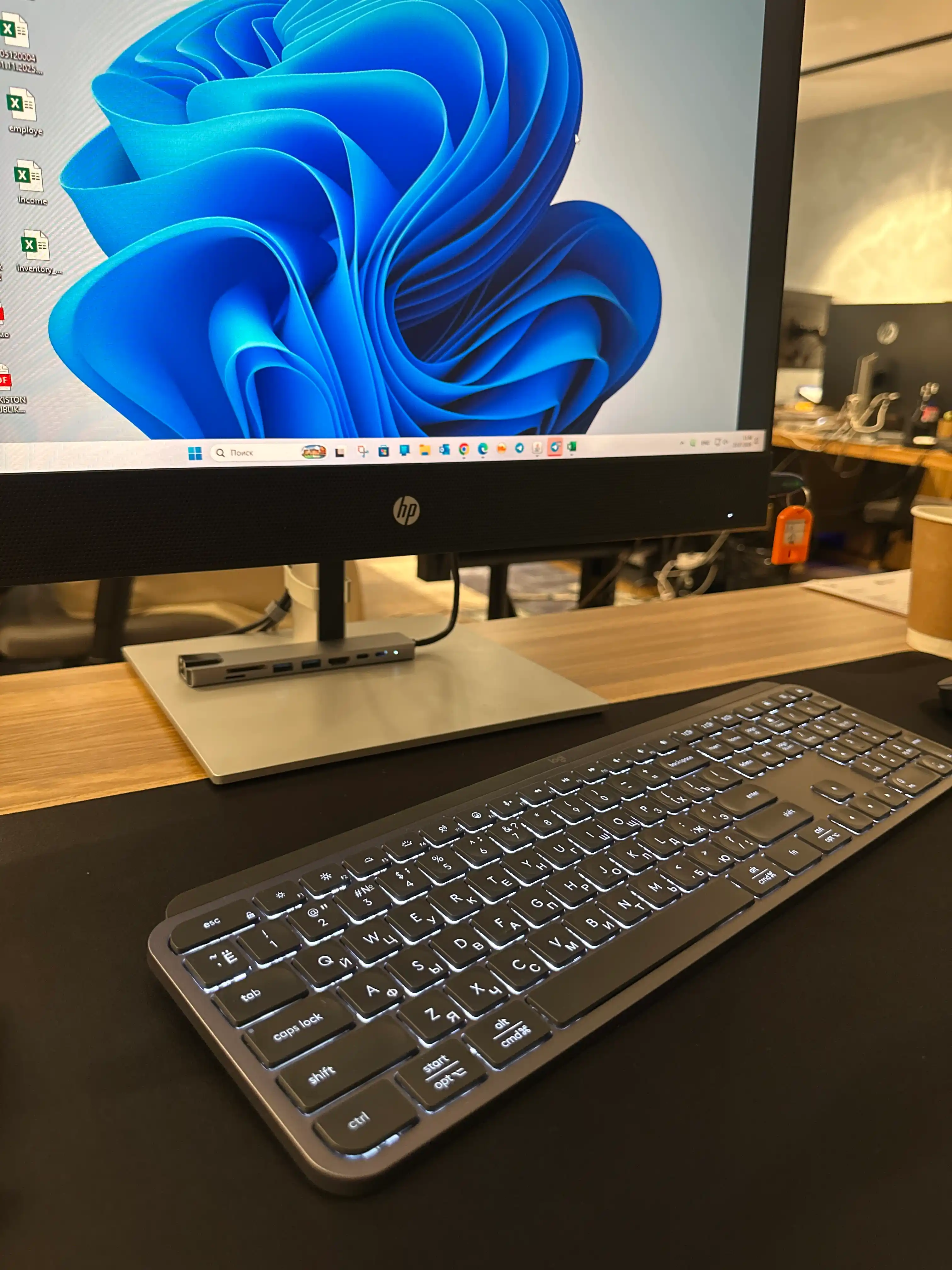 Simsiz klaviatura Logitech MX KEYS S Advanced RUS