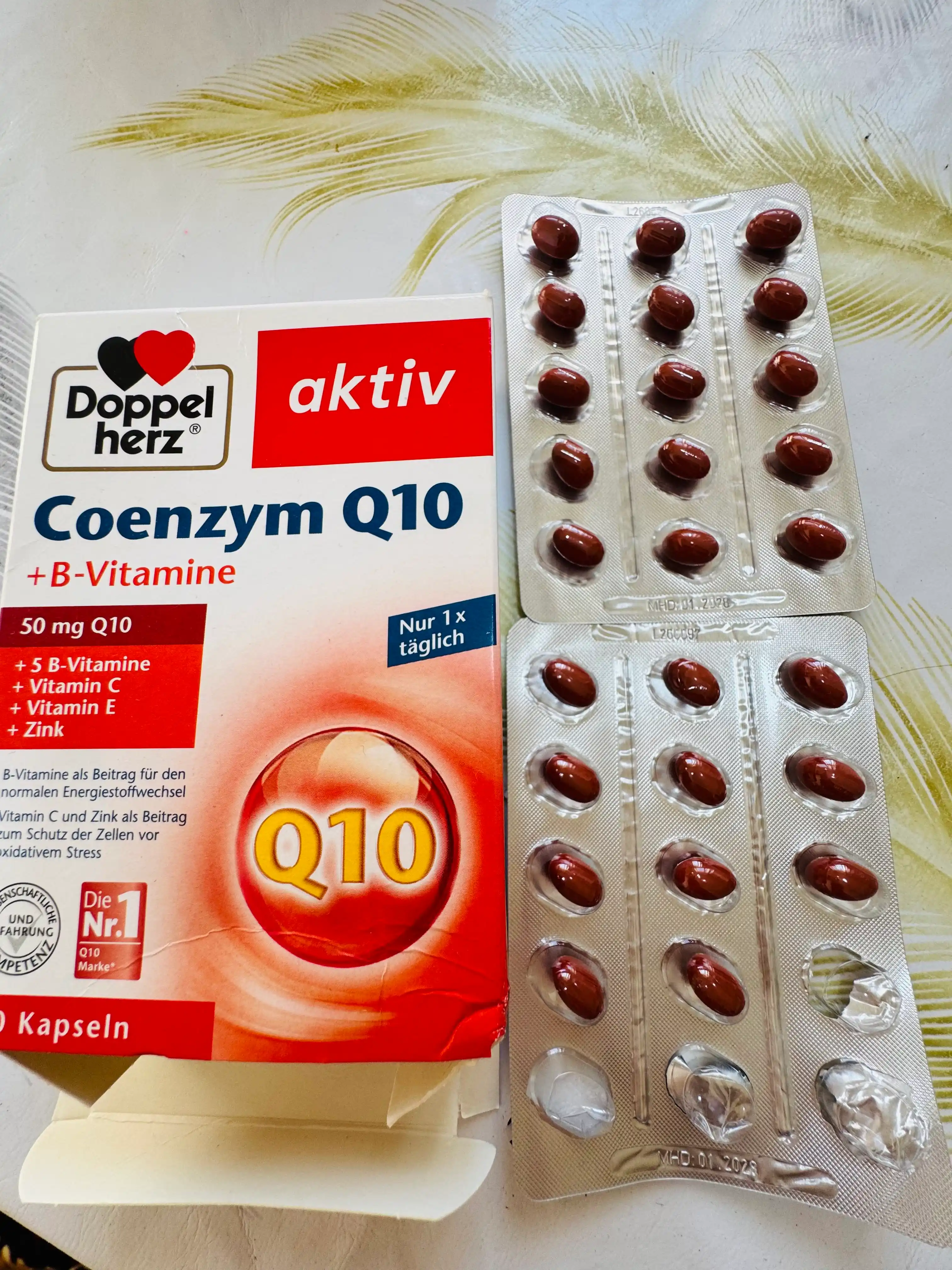 Доппельгерц Актив Коэнзим Q10 + витамины-B капсула №30