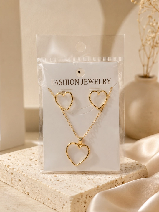 Fashion Jewelry Premium – аyollar uchun marjon va sirg'alar to'plami
