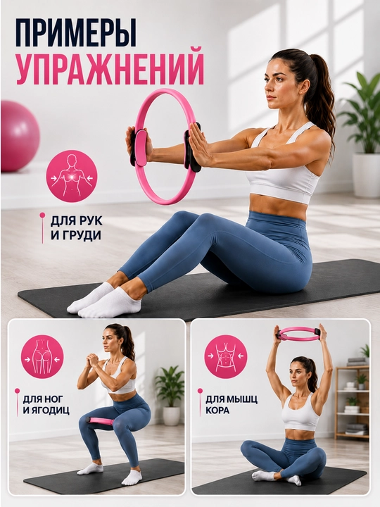 Кольцо для пилатеса, тренажер для пилатеса