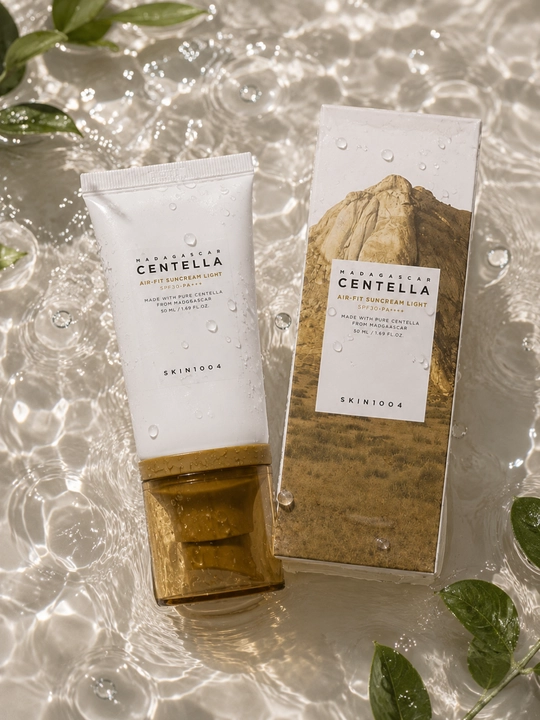 Centella Madagascar SPF 50+ — легкий солнцезащитный крем, с экстрактом центеллы, 50 мл