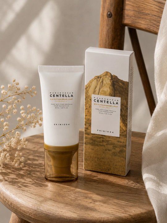 Centella Madagascar SPF 50+ — легкий солнцезащитный крем, с экстрактом центеллы, 50 мл