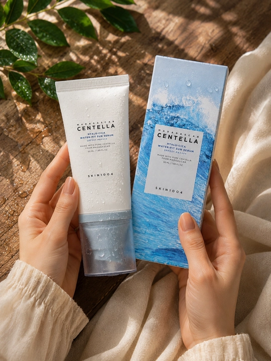 Centella Madagascar SPF 50+ — легкий солнцезащитный крем, с экстрактом центеллы, 50 мл